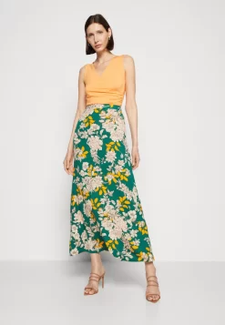 Anna Field Maxi Skirt - Dark Green/Multicoloured -Anna Field Shop 7b7d39c321e24de499a0de927889ae4b scaled
