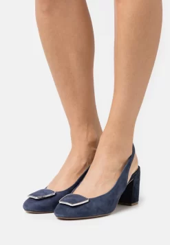 Anna Field Leather - Classic Heels - Dark Blue