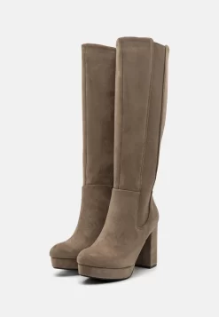 High Heeled Boots - Taupe -Anna Field Shop 7c869136cae04134a3c1540cbf3222c1 scaled