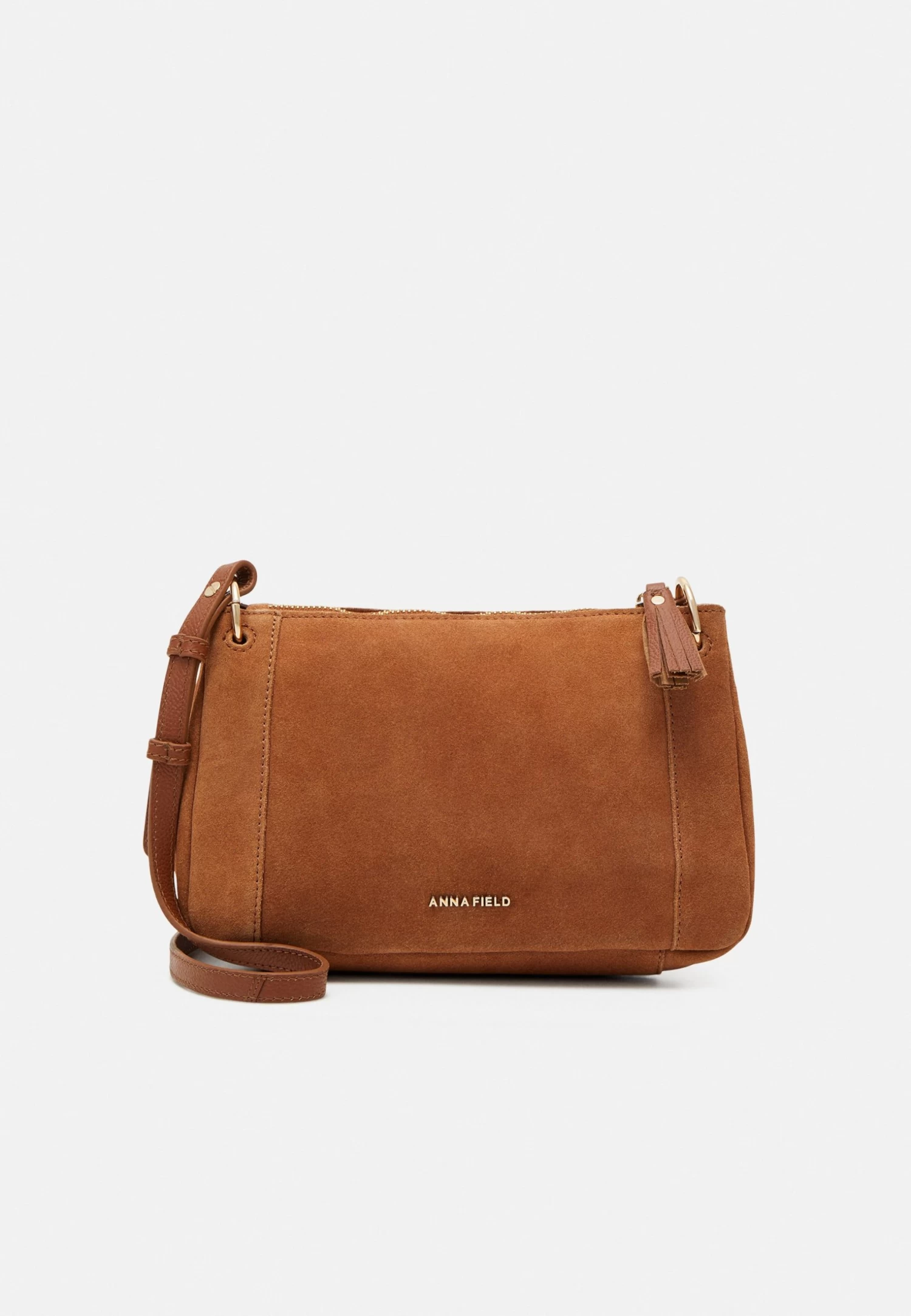 Anna Field Leather - Across Body Bag - Cognac 1 Anna Field Leather - Across Body Bag - Cognac
