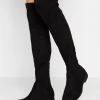Over-The-Knee Boots - Black
