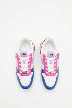 Anna Field Leather- Trainers - White/Multi-Coloured -Anna Field Shop 846dab65b7724de5a09b88d3207e0489 scaled