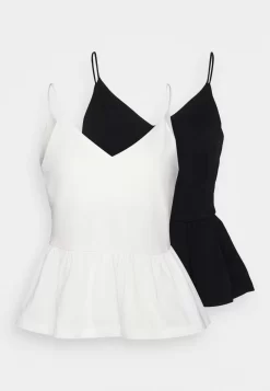 Petite 2Pack- Blouse - Black/ White -Anna Field Shop 86be941200074af281958dcb1a7a45a0 scaled