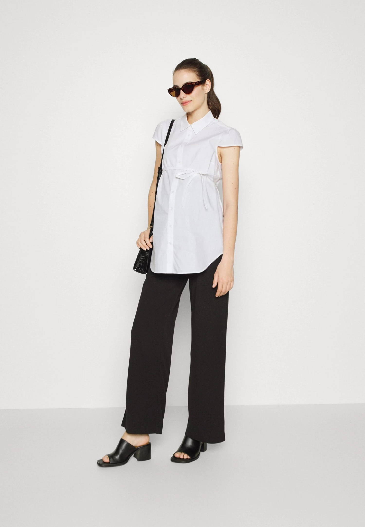 Button-Down Blouse - White 2 Button-Down Blouse - White - Image 2