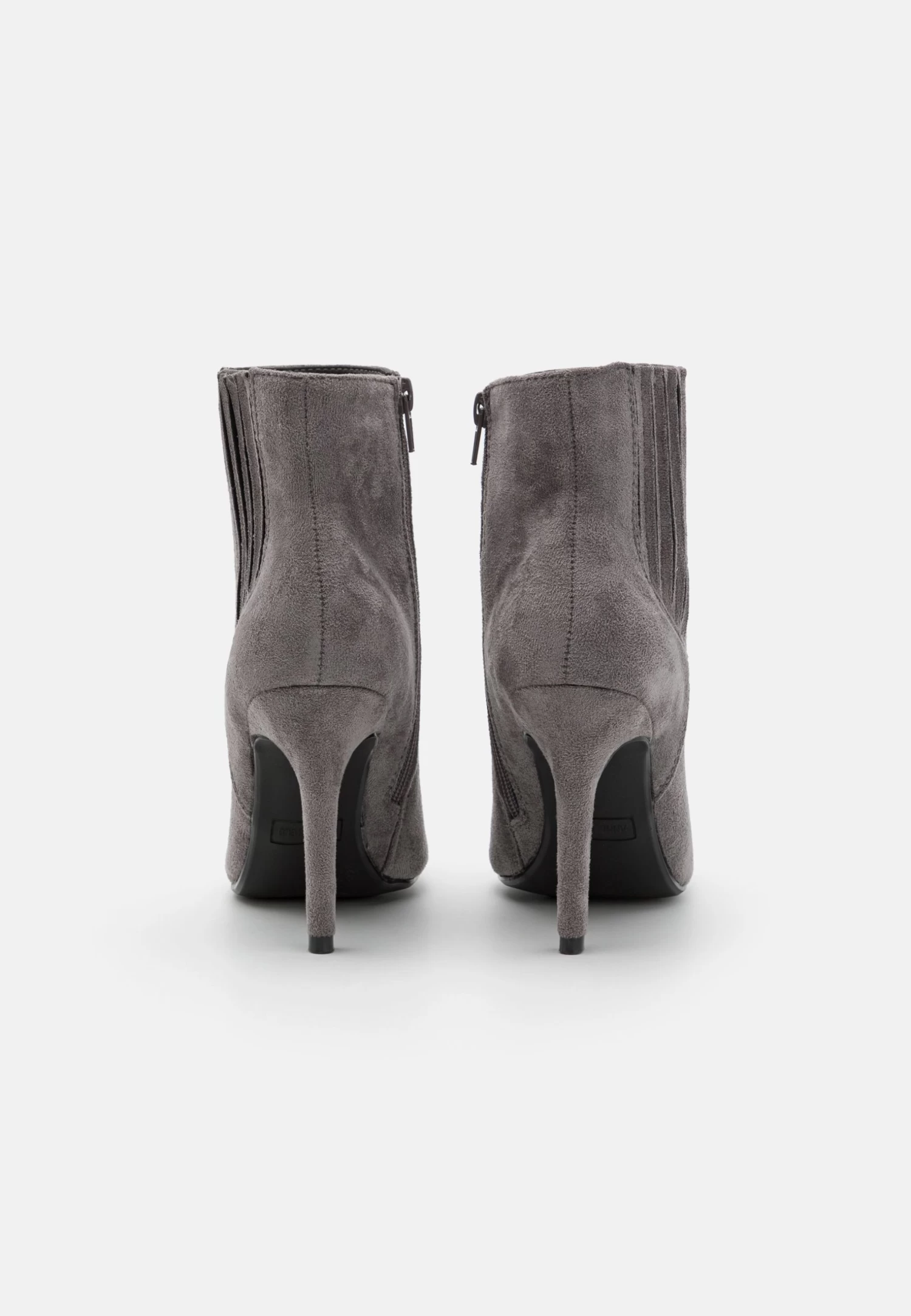 Anna Field Classic Ankle Boots - Grey 4 Anna Field Classic Ankle Boots - Grey - Image 4