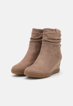 Anna Field Winter Boot - Wedge Ankle Boots - Taupe -Anna Field Shop 8edaf7386eb446aeb0654ef16e40d6b5 scaled