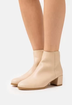 Ankle Boots - Beige