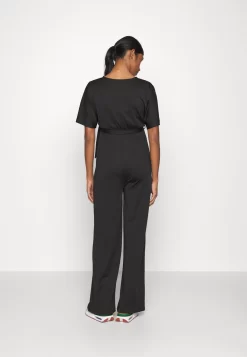 Short Sleeve Wrap Jumpsuit - Jumpsuit - Black -Anna Field Shop 916c9e2f7b054f20aa7ff4ca0c540e4f scaled
