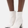 Anna Field Classic Ankle Boots - White