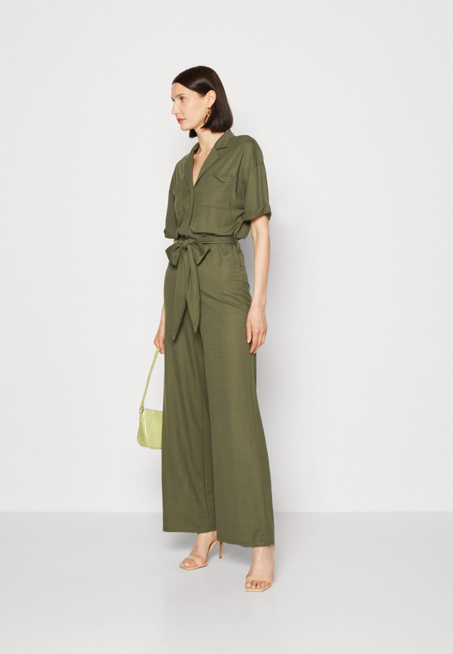 Anna Field Jumpsuit - Olive 2 Anna Field Jumpsuit - Olive - Image 2
