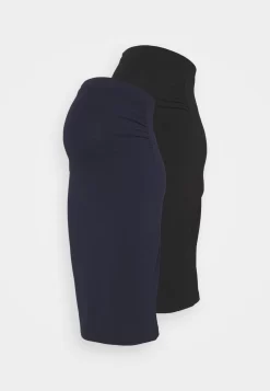 Anna Field Shop 27 2 Pack - Pencil Skirt - Black/Dark Blue