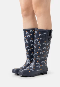 Anna Field Wellies - Dark Blue