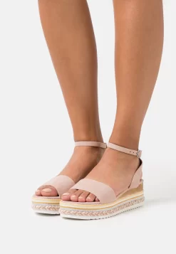 Anna Field Platform Sandals - Light Pink