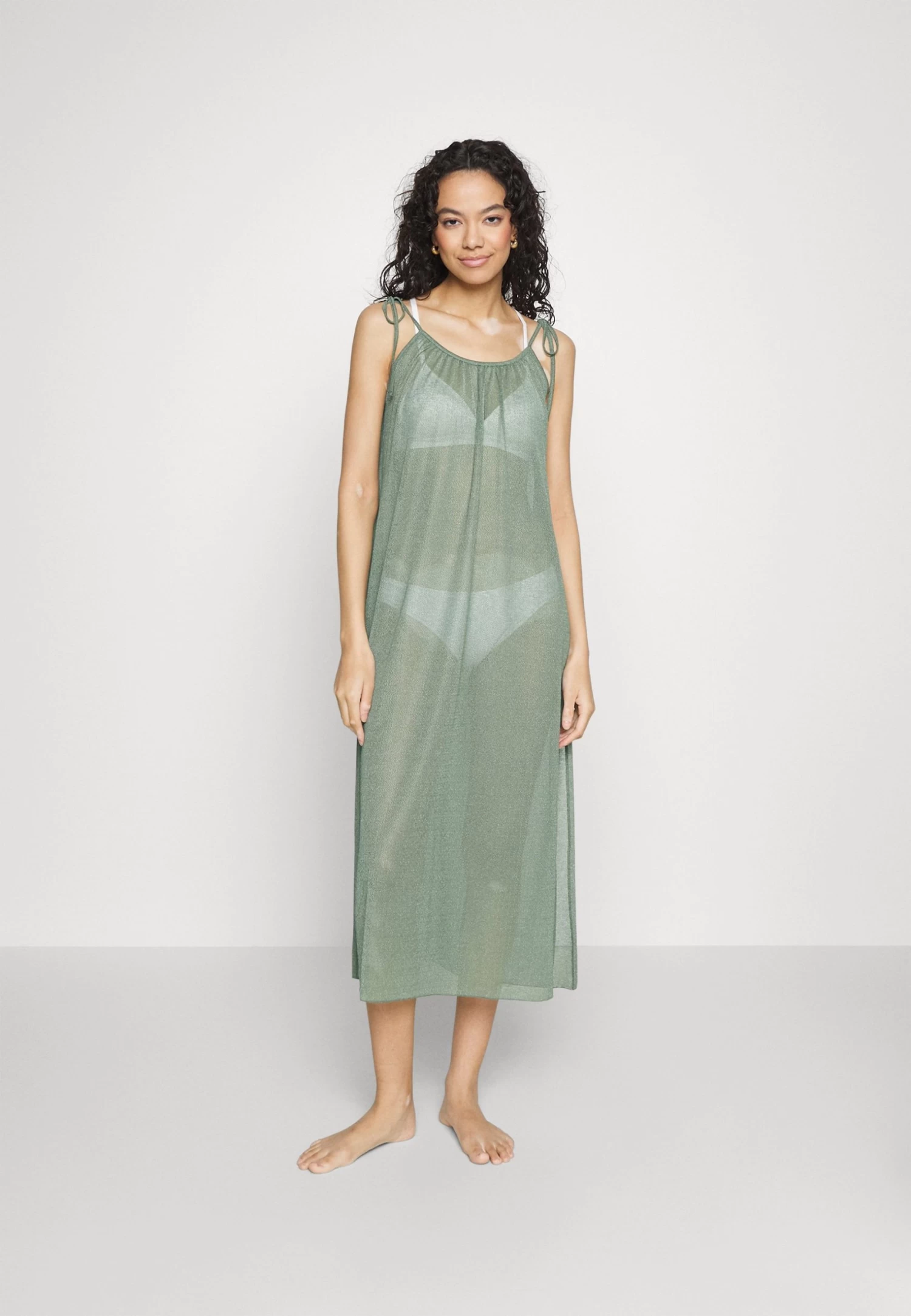 Anna Field Simple Strap Beach Dress - Beach Accessory - Khaki 1 Anna Field Simple Strap Beach Dress - Beach Accessory - Khaki