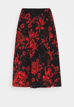 Anna Field A-Line Skirt - Red/Black -Anna Field Shop a86b6bea8def472097785dd89947549c scaled