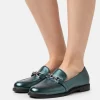 Anna Field Slip-Ons - Green