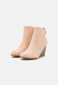Anna Field Wedge Ankle Boots - Beige -Anna Field Shop a8a5e1fe427c437686a8b11157241ebe scaled