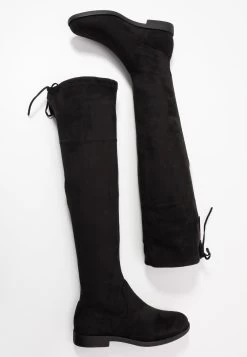 Over-The-Knee Boots - Black -Anna Field Shop a978e31704604af1807ac37f743250dd
