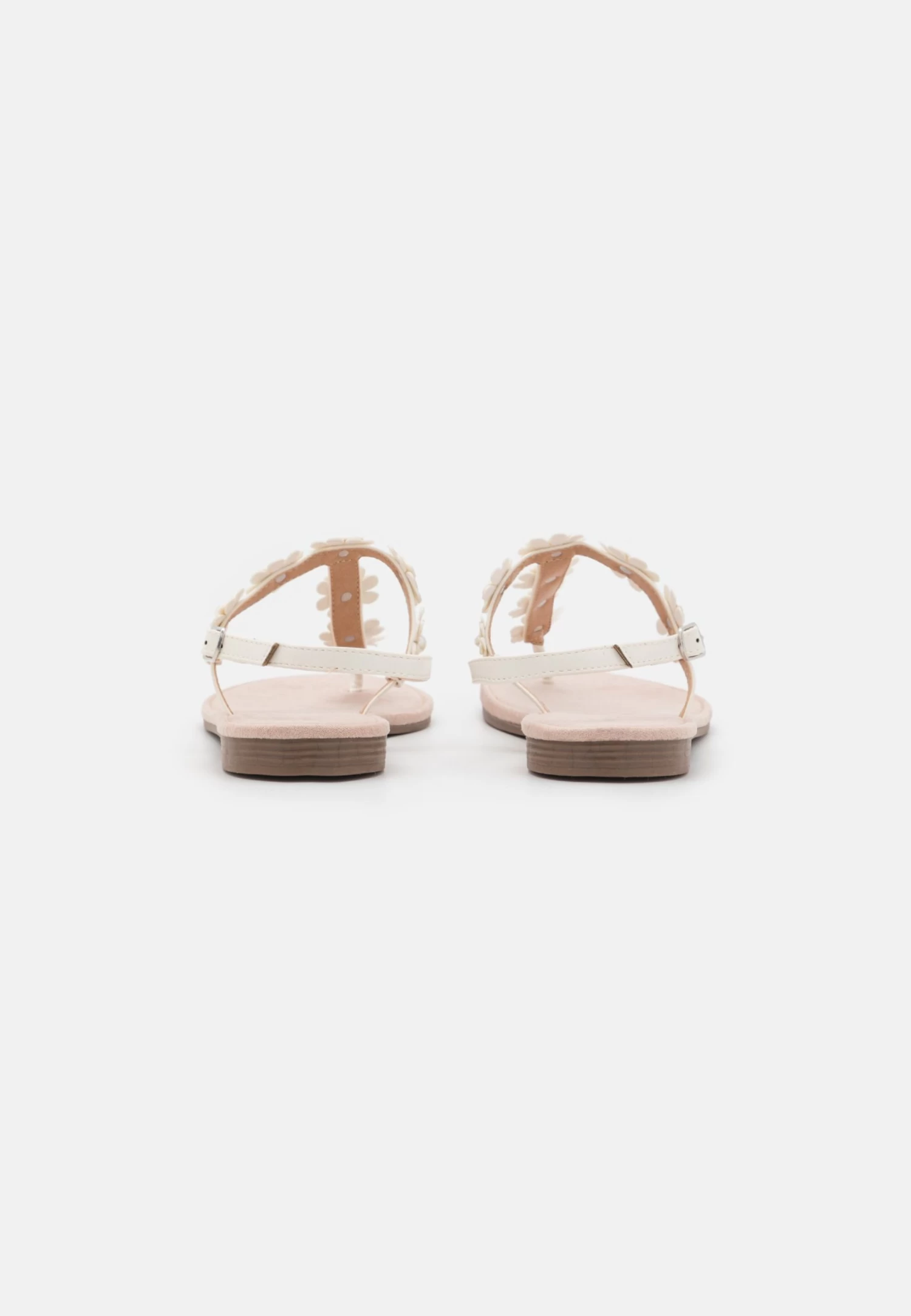 T-Bar Sandals - White 3 T-Bar Sandals - White - Image 3