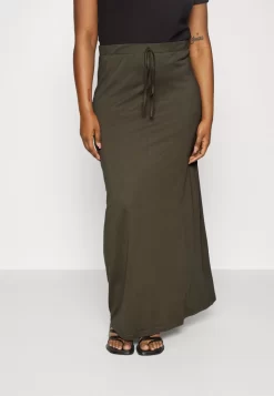 Drawstring Waistband - Maxi Skirt