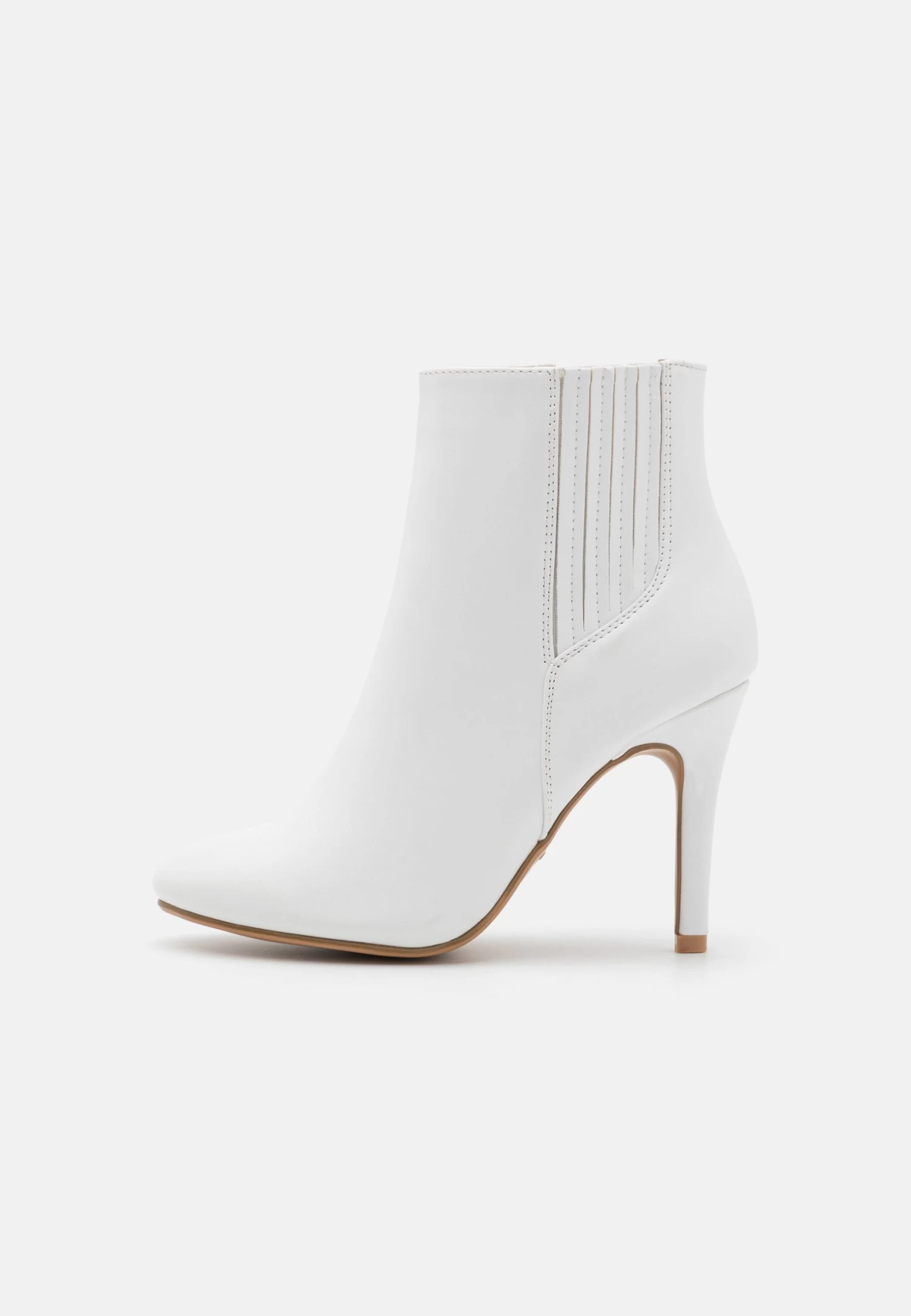 Anna Field Classic Ankle Boots - White 2 Anna Field Classic Ankle Boots - White - Image 2