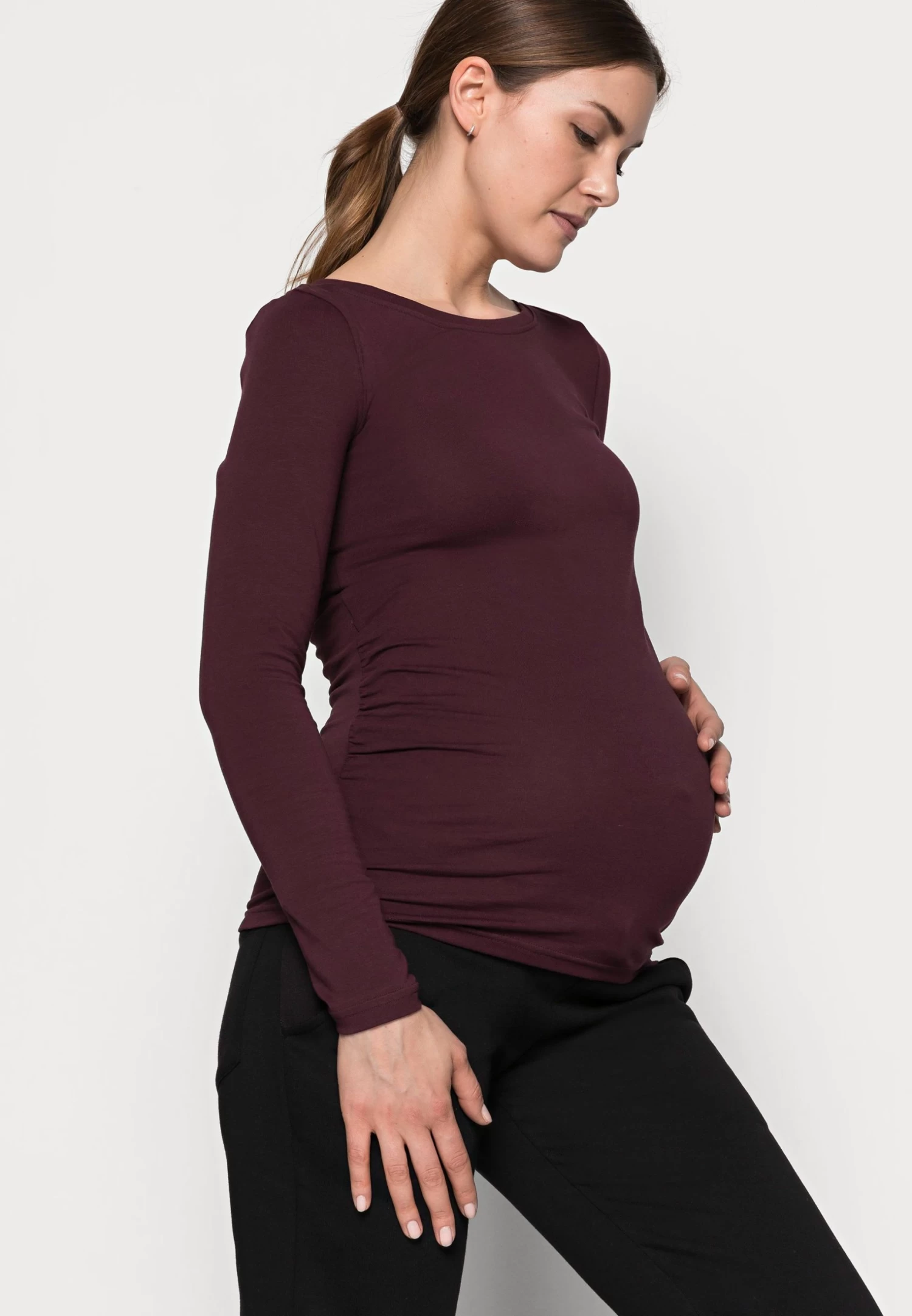 2 Pack - Long Sleeved Top - Dark Green/Bordeaux 5 2 Pack - Long Sleeved Top - Dark Green/Bordeaux - Image 5