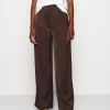 Anna Field Trousers - Brown