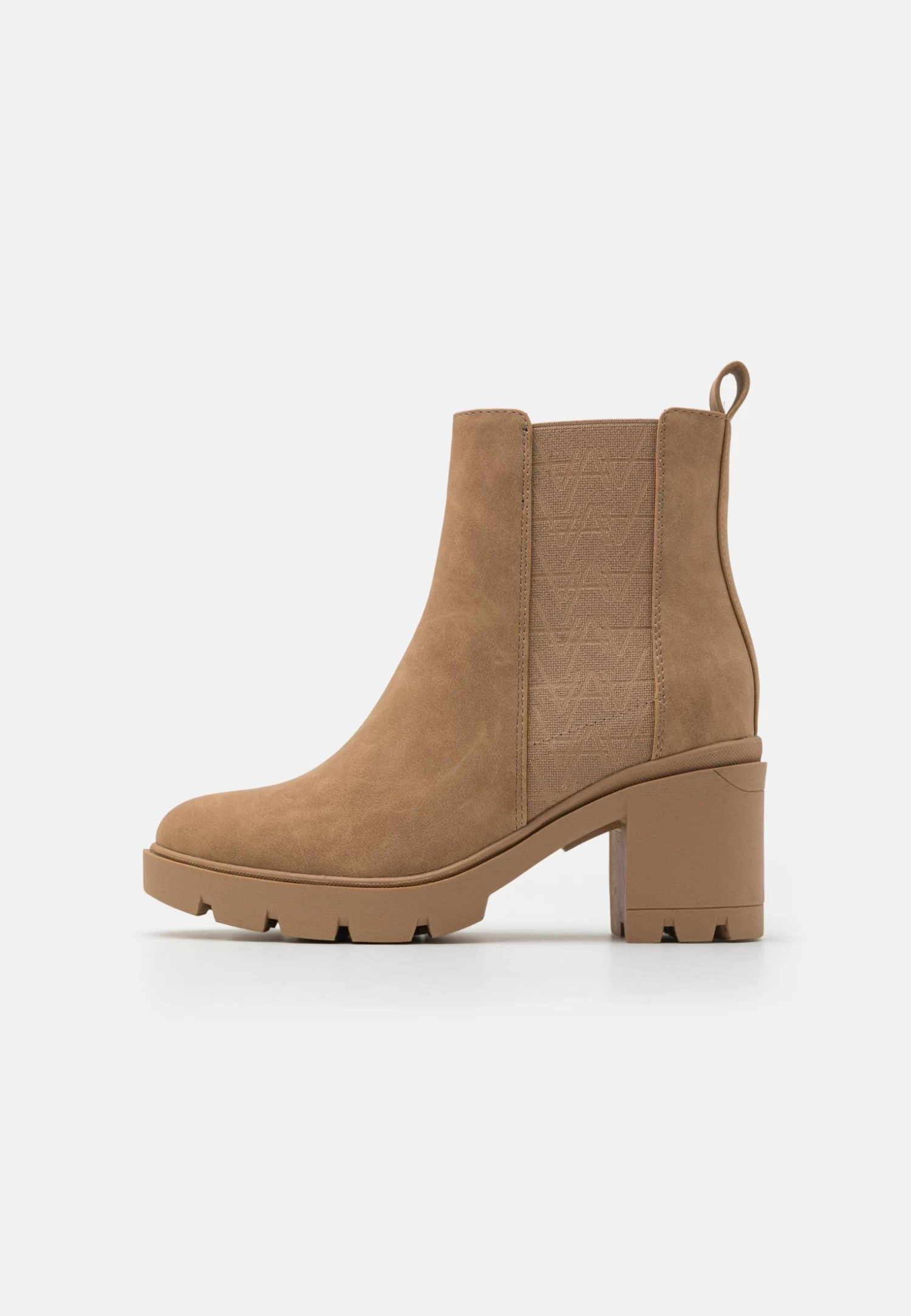 Anna Field Platform Ankle Boots - Taupe 2 Anna Field Platform Ankle Boots - Taupe - Image 2