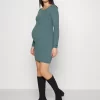 Jumper Dress - Dark Green