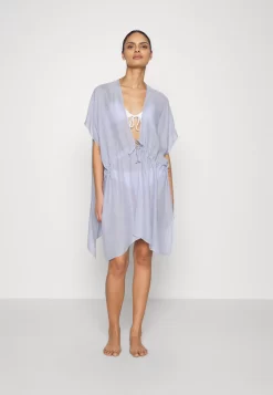 Anna Field Printed Short Kimono / 606 - Khaki_003 - Off-White - Beach Accessory - 502 - Blue