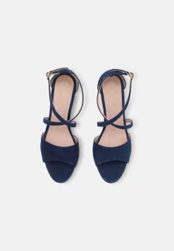 Anna Field Leather- High Heeled Sandals - Dark Blue -Anna Field Shop bb9adf3cdcda48e8847bbbfb7f0a5f72 scaled