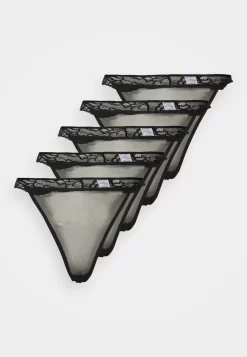 Anna Field 5 Pack - Thong - Black -Anna Field Shop bbc1a4757850442fb9ac50f6e867a560 scaled