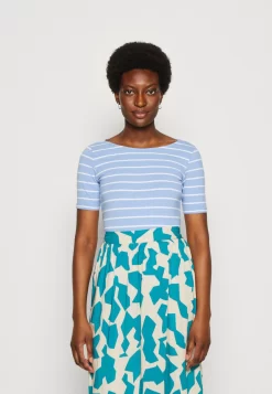 Anna Field Print T-Shirt - Light Blue/White -Anna Field Shop be52732cf13548498e5c84e3cb8a7997 scaled