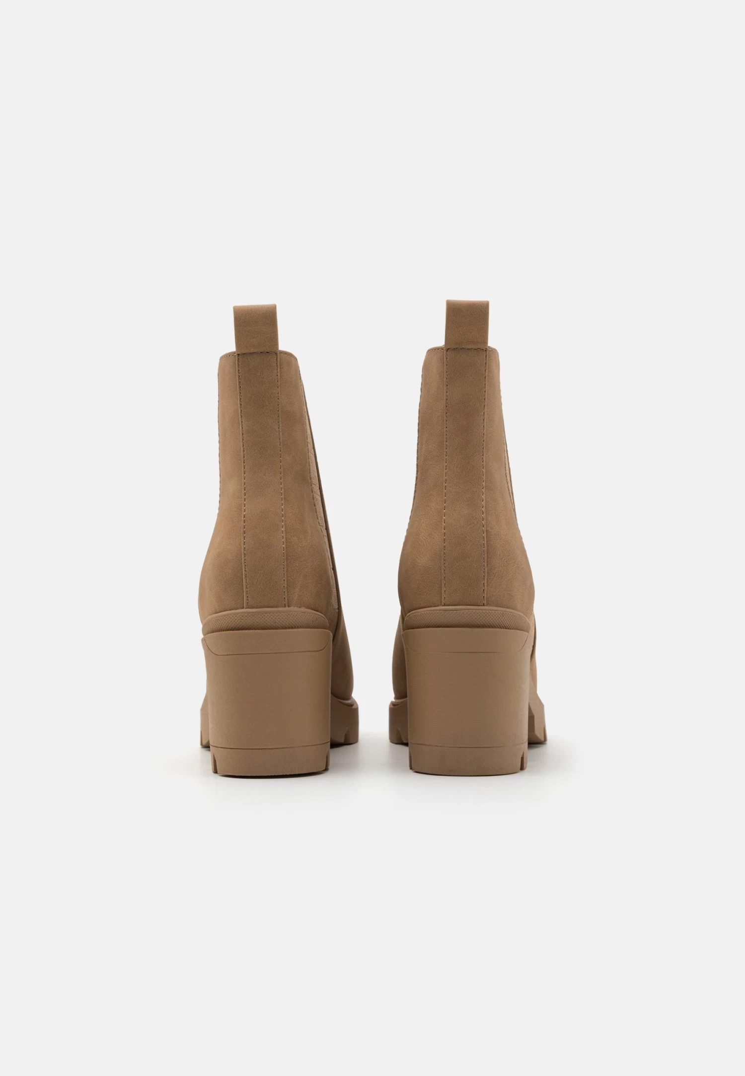 Anna Field Platform Ankle Boots - Taupe 4 Anna Field Platform Ankle Boots - Taupe - Image 4