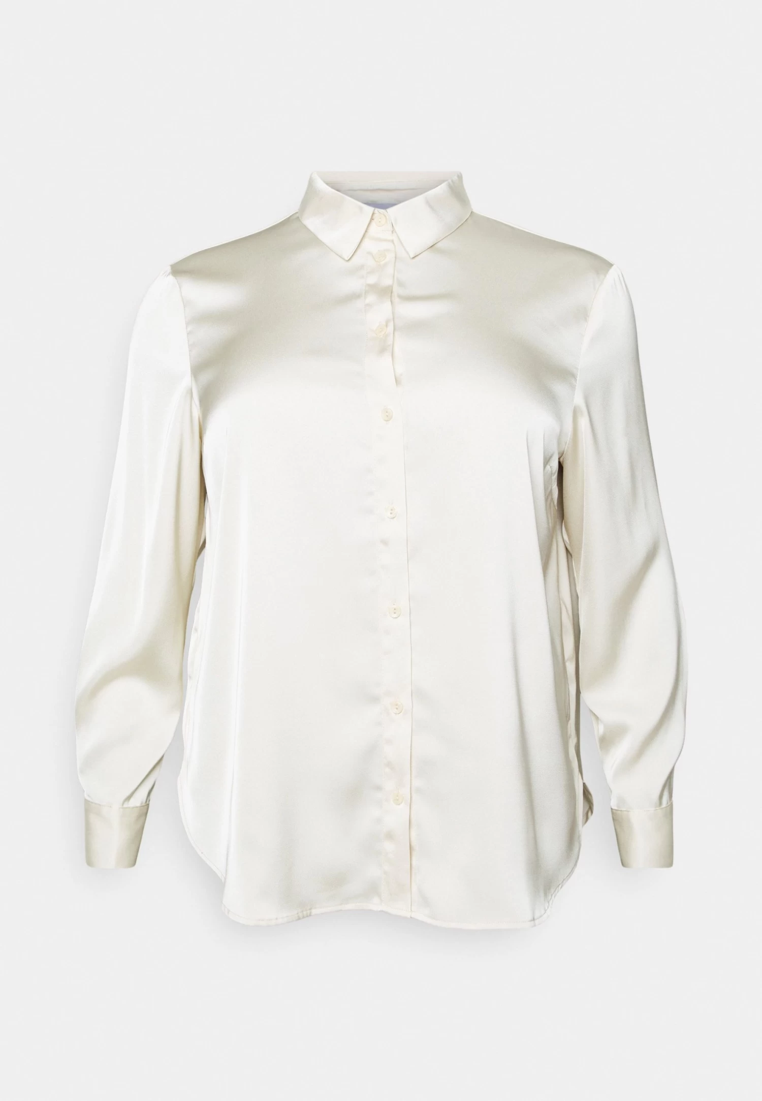 Button-Down Blouse - Off-White 4 Button-Down Blouse - Off-White - Image 4