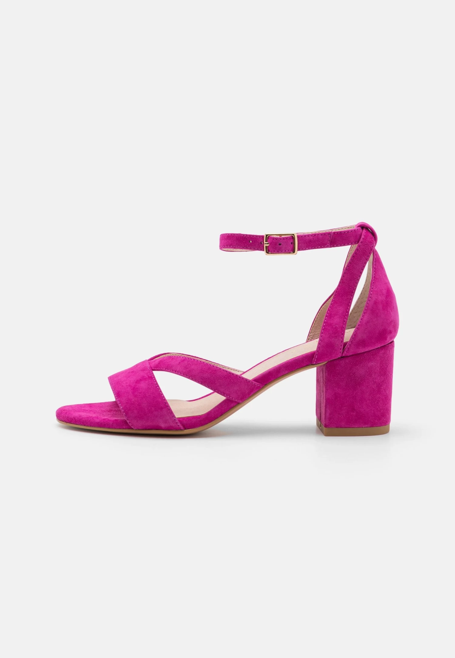 Leather Wide Fit - Sandals - Pink 2 Leather Wide Fit - Sandals - Pink - Image 2