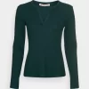 Anna Field Long Sleeved Top - Dark Green