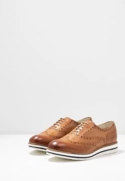 Anna Field Leather - Casual Lace-Ups - Cognac -Anna Field Shop c63208e013b947dc987ae4c00b94aaef