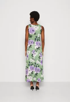 Anna Field Jersey Dress - Green/Purple/White 8 Anna Field Jersey Dress - Green/Purple/White -Anna Field Shop c78d784286be413a8a000326a7b027be scaled