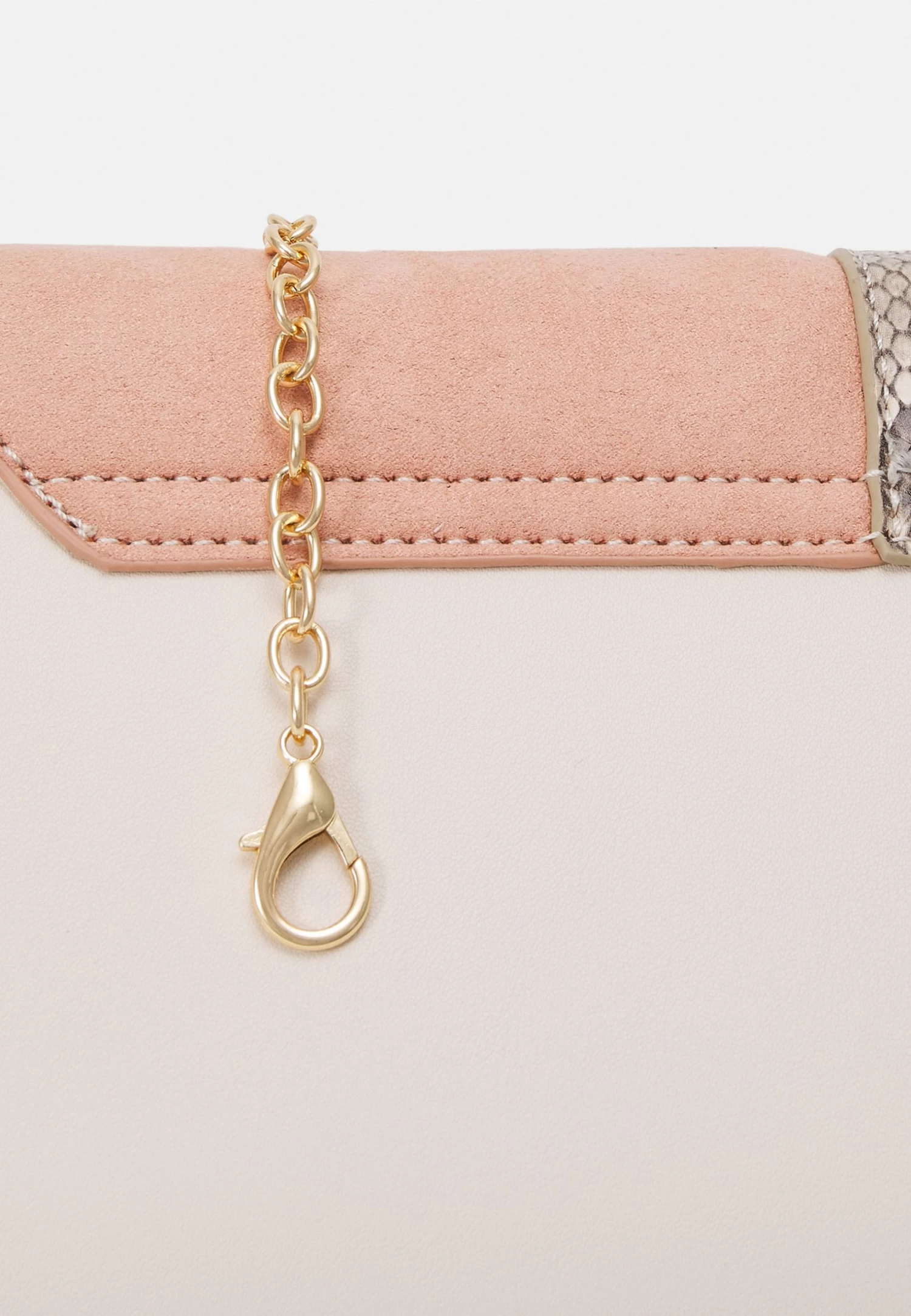 Anna Field Clutch - Offwhite/Pink 4 Anna Field Clutch - Offwhite/Pink - Image 4