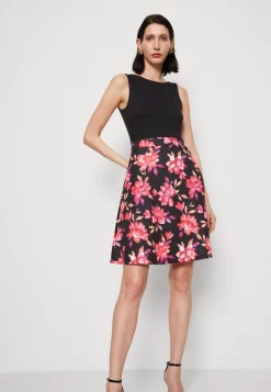 Anna Field Day Dress - Black/Red/Purple -Anna Field Shop caf706ad829d404b8f05d808e3891496 scaled