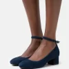 Anna Field Leather- Classic Heels - Dark Blue