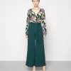 Anna Field Jumpsuit - Dark Green/Yellow