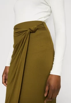 Anna Field Front Knot Midi Skirt - Wrap Skirt -Anna Field Shop d576750e077445fb85b1a7e2454a7d44 scaled
