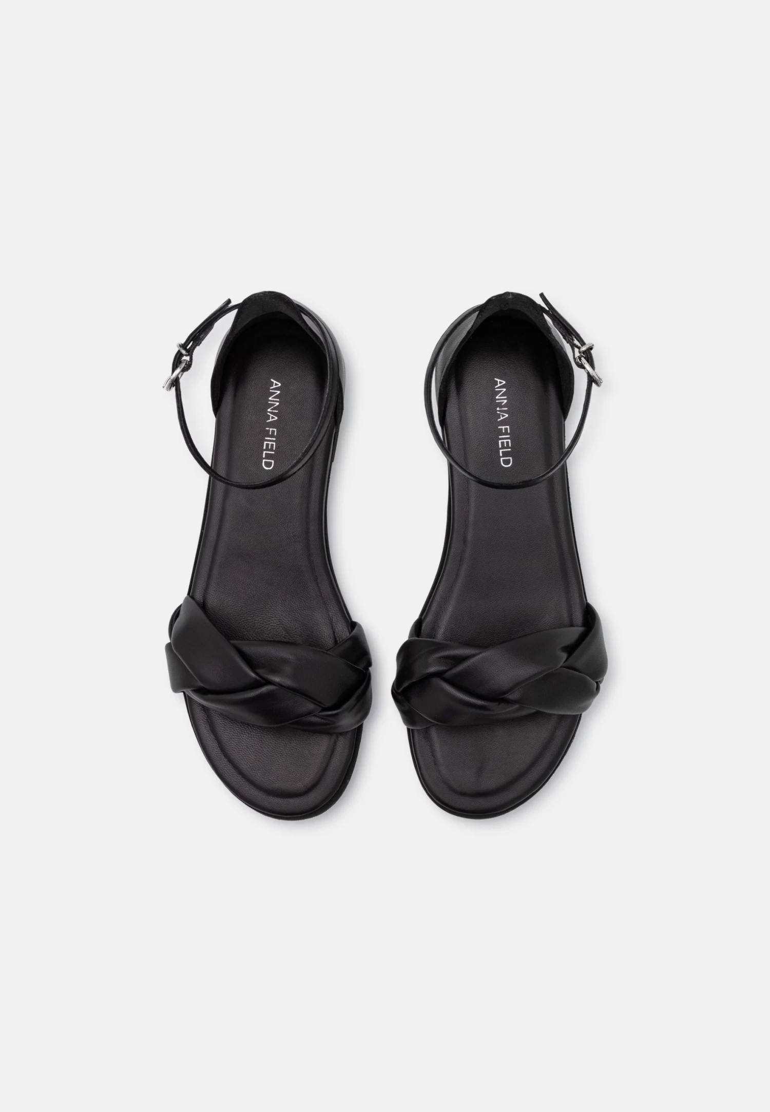 Leather - Sandals - Black 6 Leather - Sandals - Black - Image 6