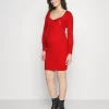 Jumper Dress - Red