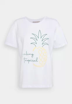 Anna Field Hattie Pineapple Puff - Print T-Shirt - White -Anna Field Shop e649fd24bf224ad29dae6cae8c61d989 scaled