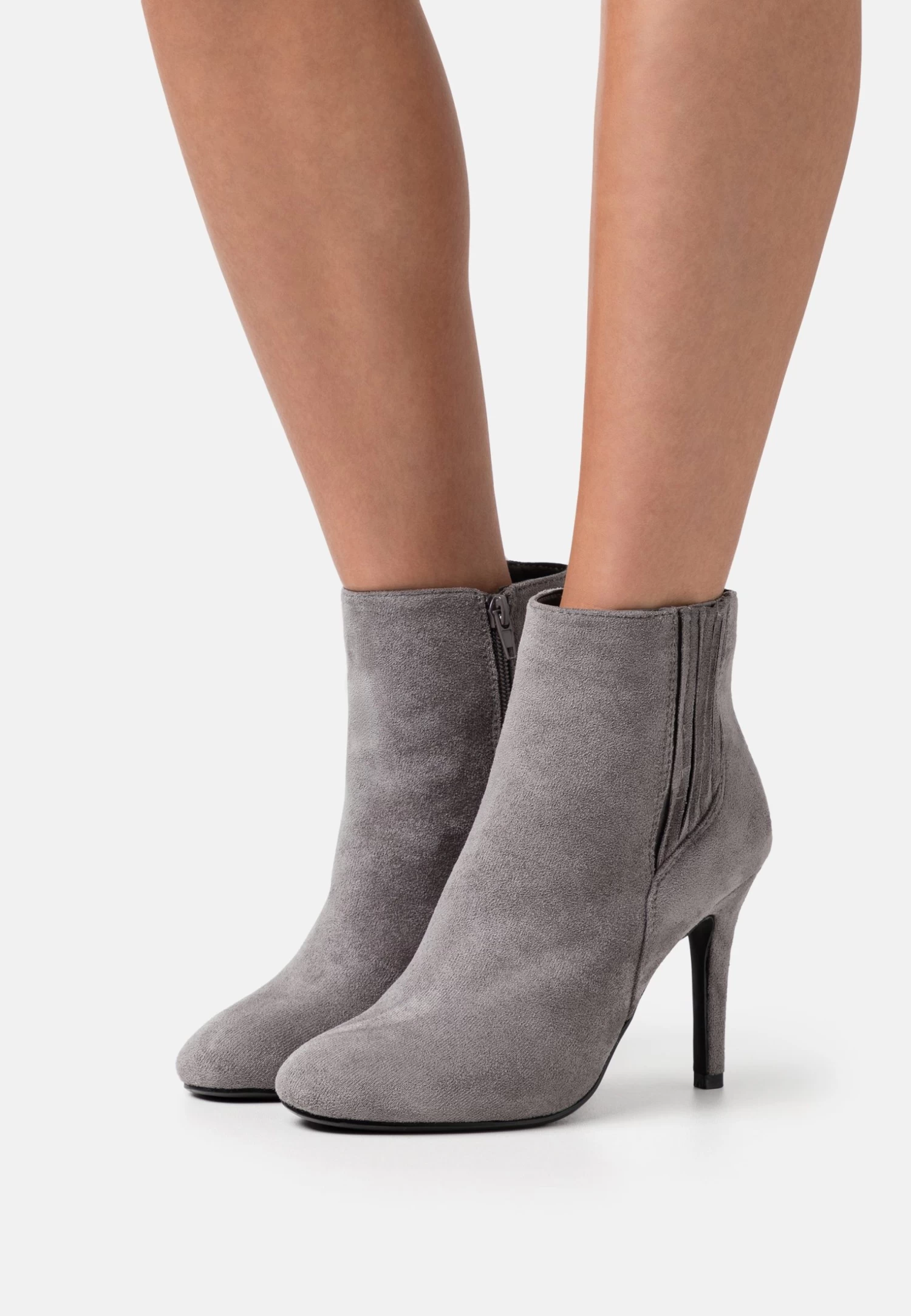Anna Field Classic Ankle Boots - Grey 1 Anna Field Classic Ankle Boots - Grey