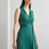 Anna Field Day Dress - Green