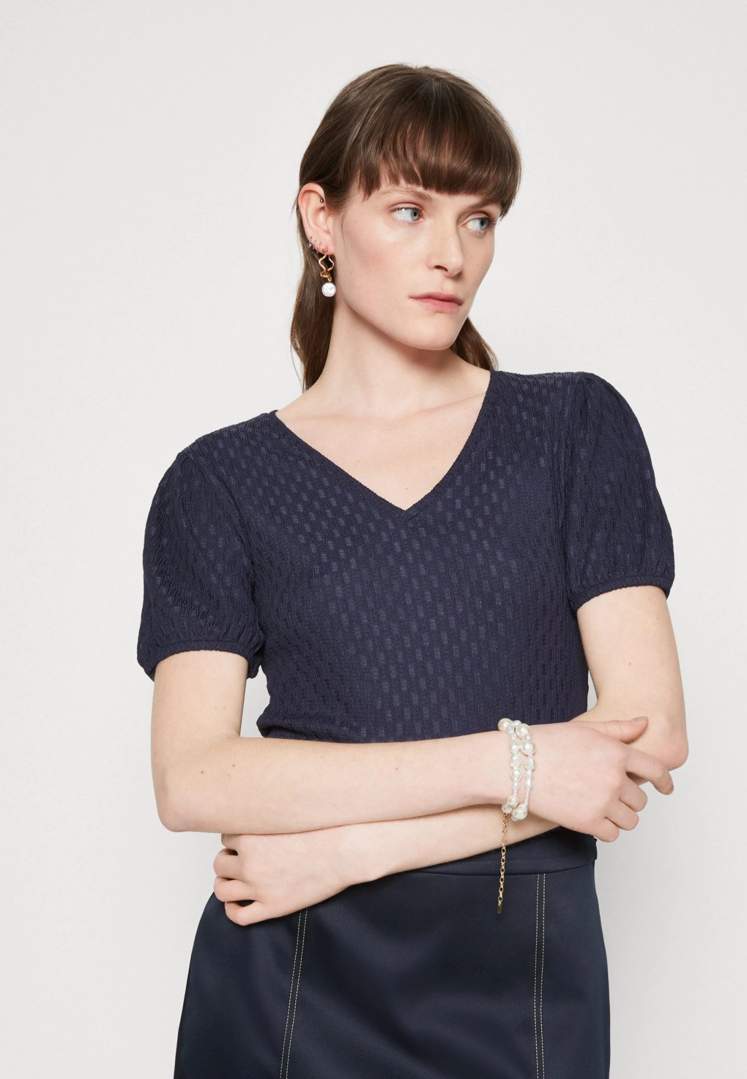 Anna Field Blouse - Dark Blue 4 Anna Field Blouse - Dark Blue - Image 4